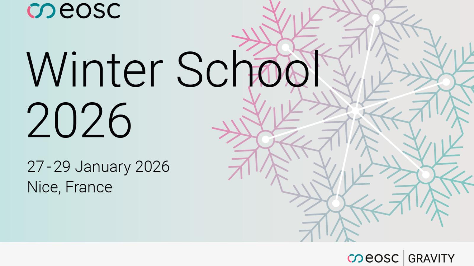 EOSC Winter School 2026 banner