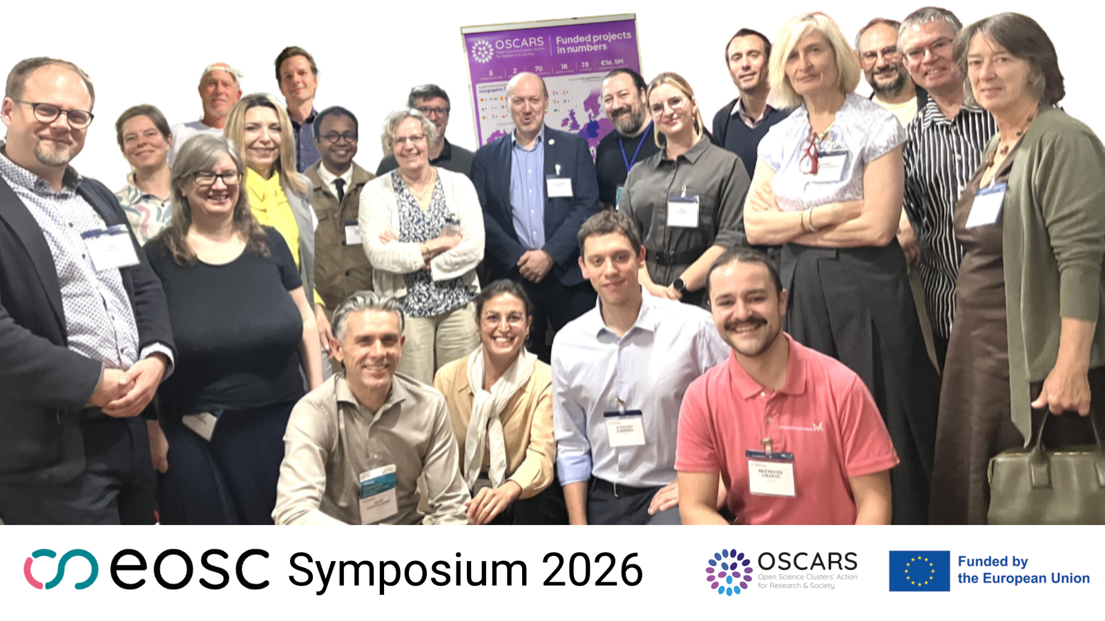 OSCARS community at EOSC Symposium picture